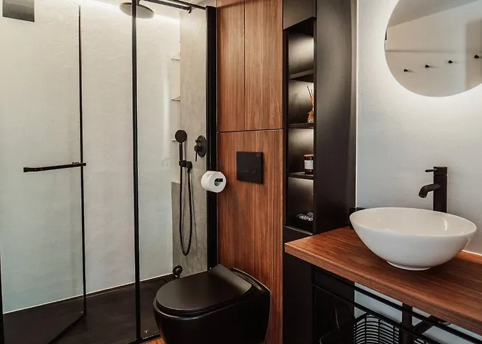 Casa de Férias Wunderschoenes Luxus Tiny Haus