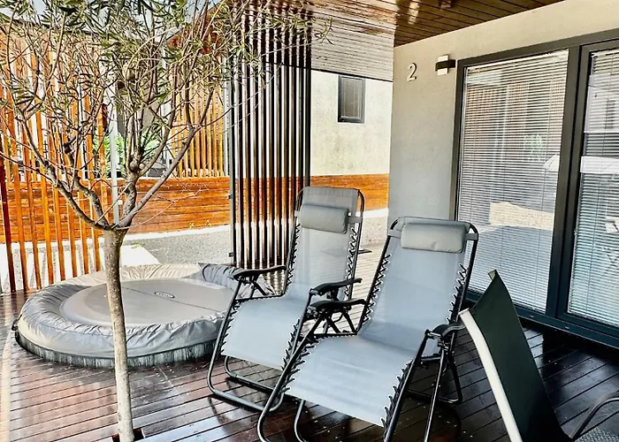 Wunderschoenes Luxus Tiny Haus *